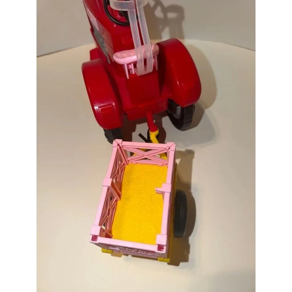 Barbie tractor and trailer